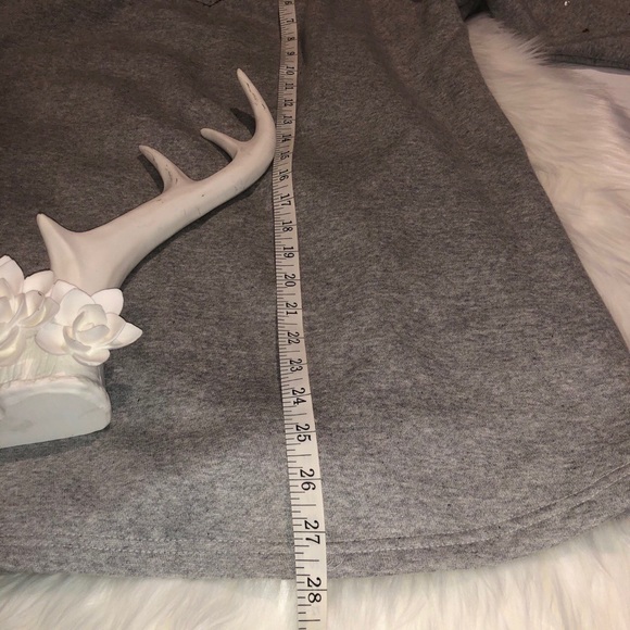 Think About Gray Beaded Detail Size XS Long Sleeve - Picture 7 of 14